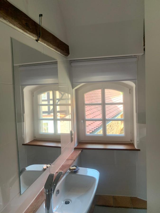 Studio Auf Denkmalgeschuetztem Dreiseithof In Hoefgen Bei Grimma Hofgen  Εξωτερικό φωτογραφία